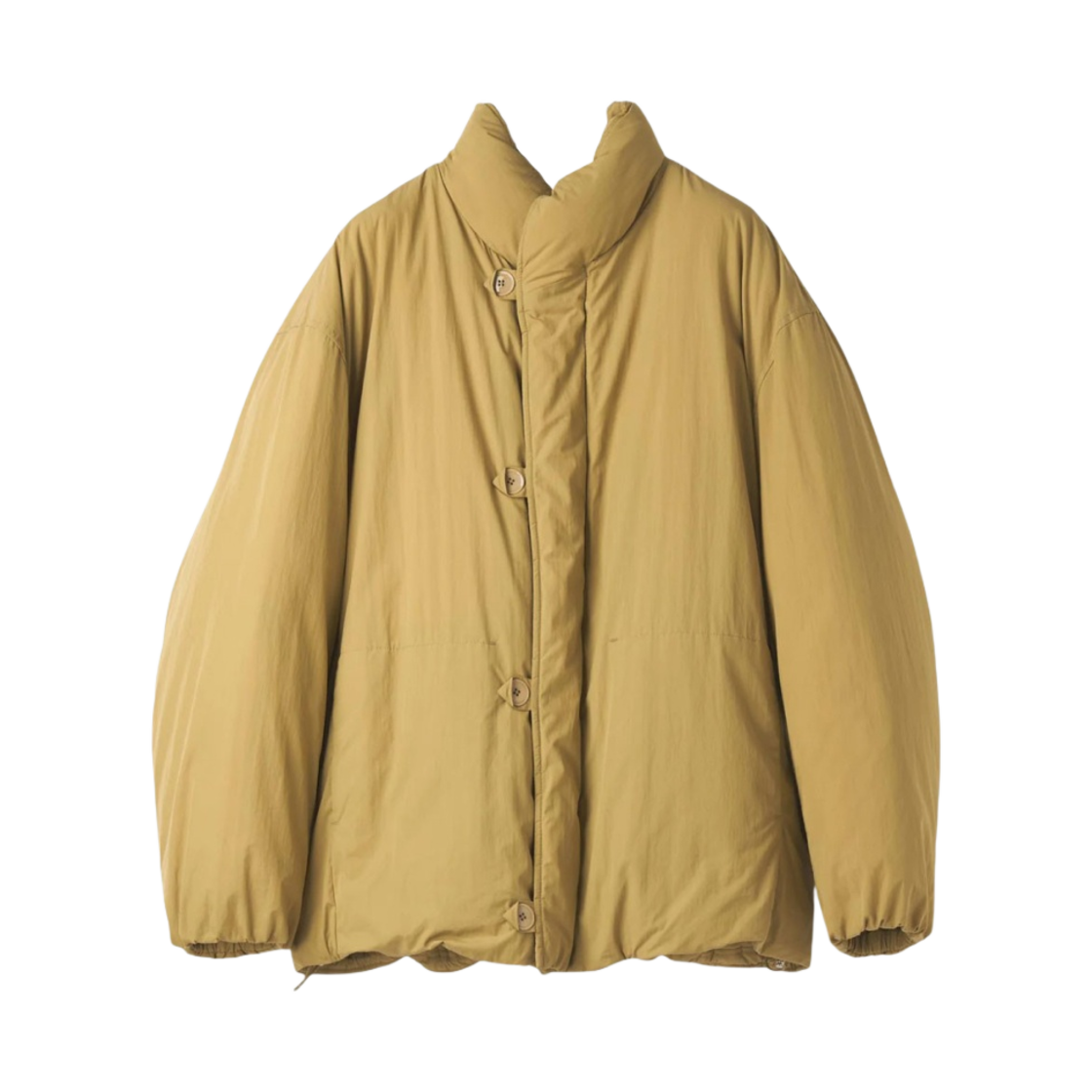 르메르 테크니컬 코튼 퍼퍼 블루종 오커 카키(Lemaire Technical Cotton Puffer Blouson Ochre Khaki)