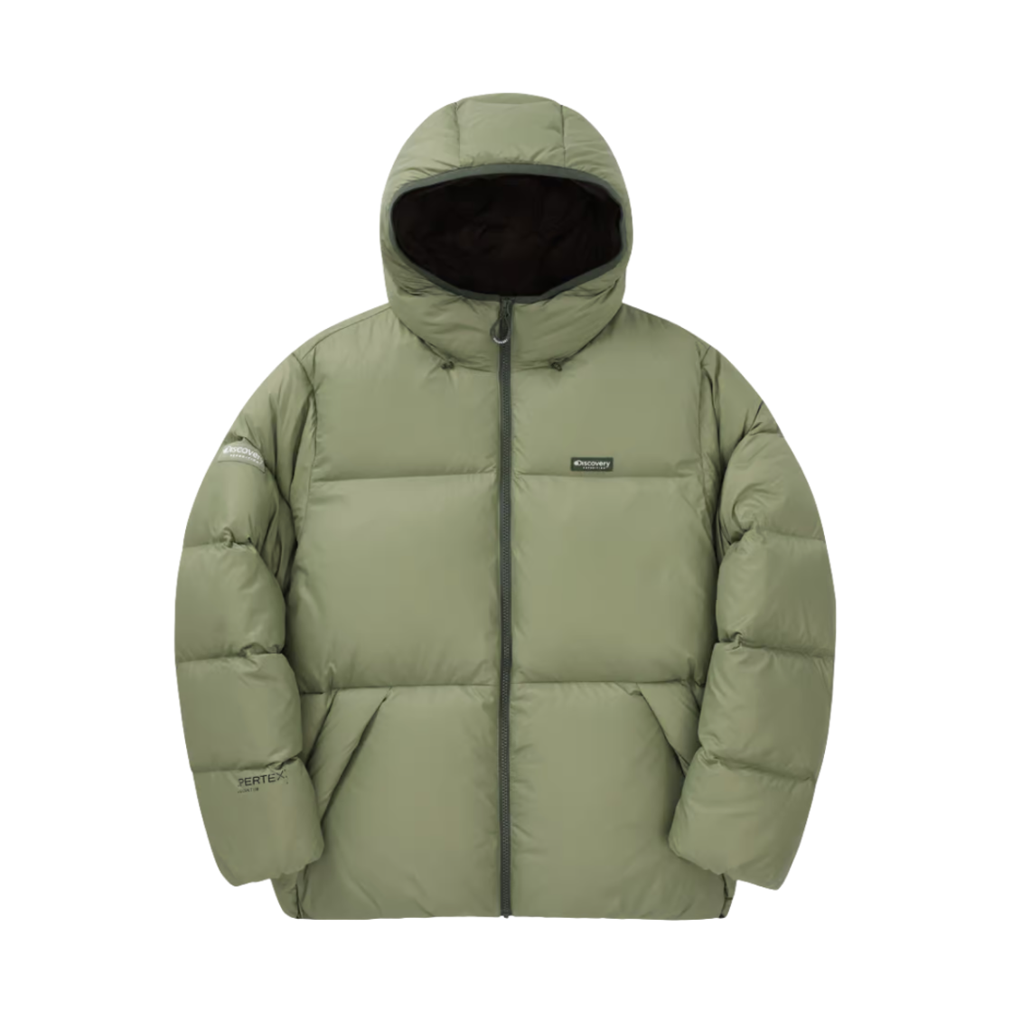 디스커버리 익스페디션 올턴 퍼텍스 퀀텀 고프코어 구스 다운 카키(Discovery Expedition Alton Pertex Quantum Gorpcore Goose Down Khaki)