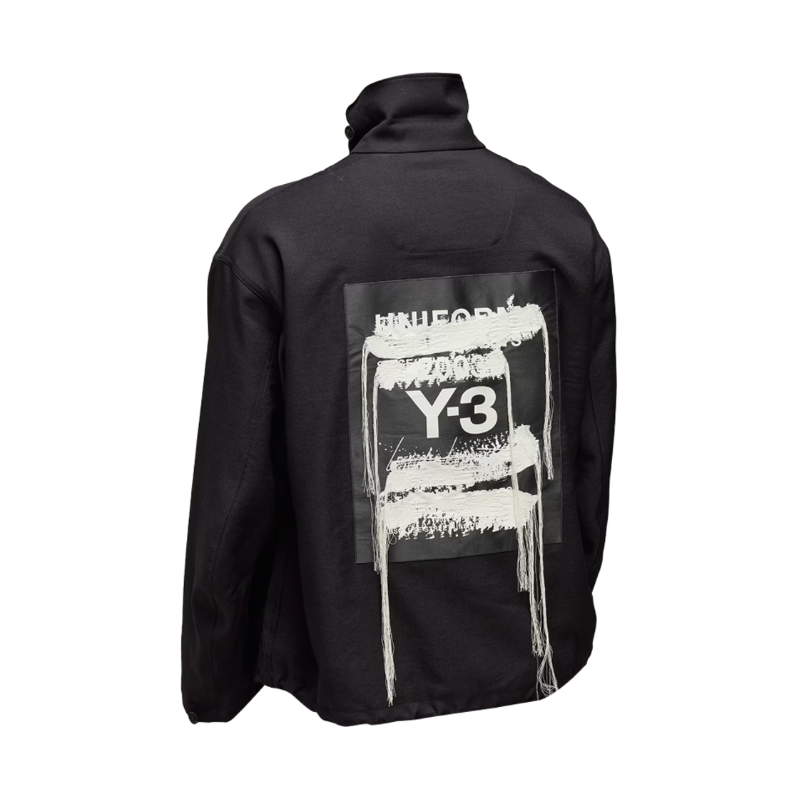 JN3719 Y-3 M Sport Uniform Patch Coach Jacket Black