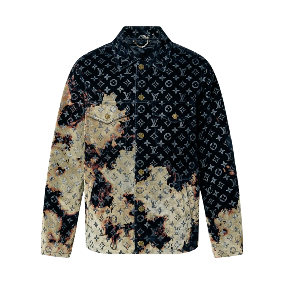 루이비통 모노그램 데님 자켓 멀티컬러(Louis Vuitton Monogram Denim Jacket Multicolor)