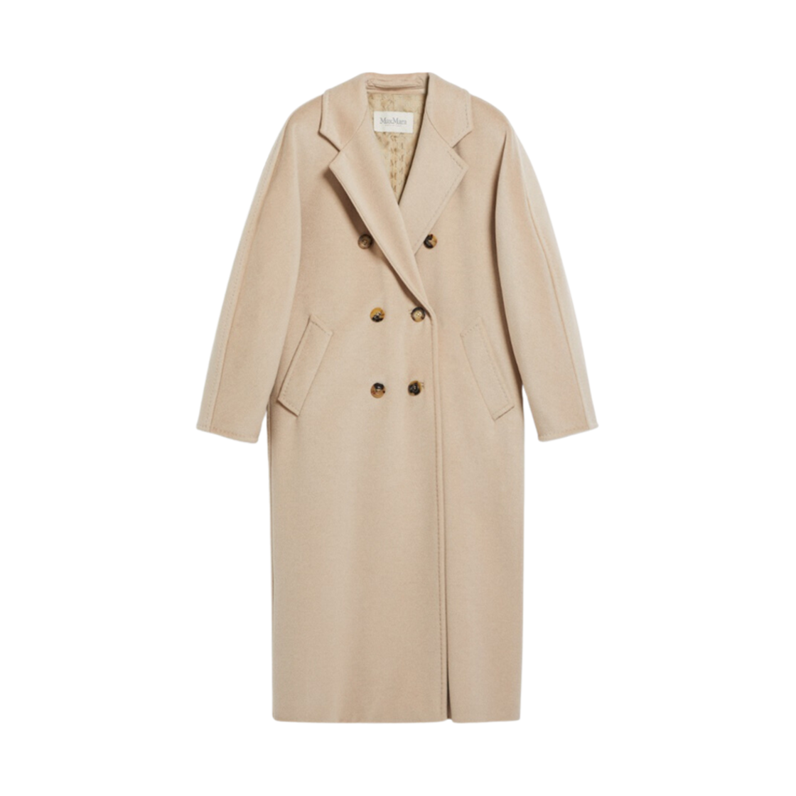 (W) 막스마라 마담 101801 아이콘 코트 샌드((W) Max Mara Madame 101801 Icon Coat Sand)