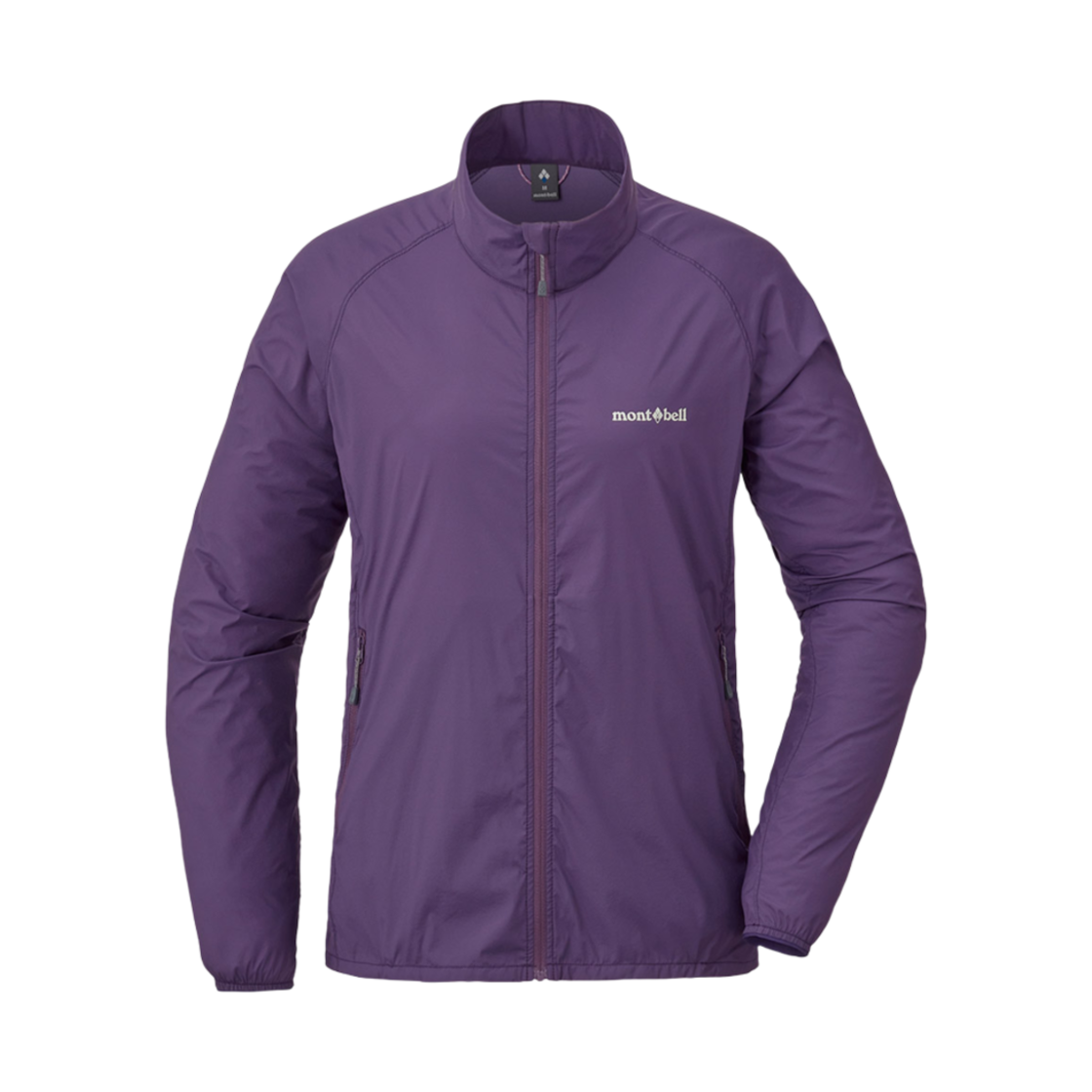 1103309 (W) Montbell U.L. Stretch Wind Jacket Purple