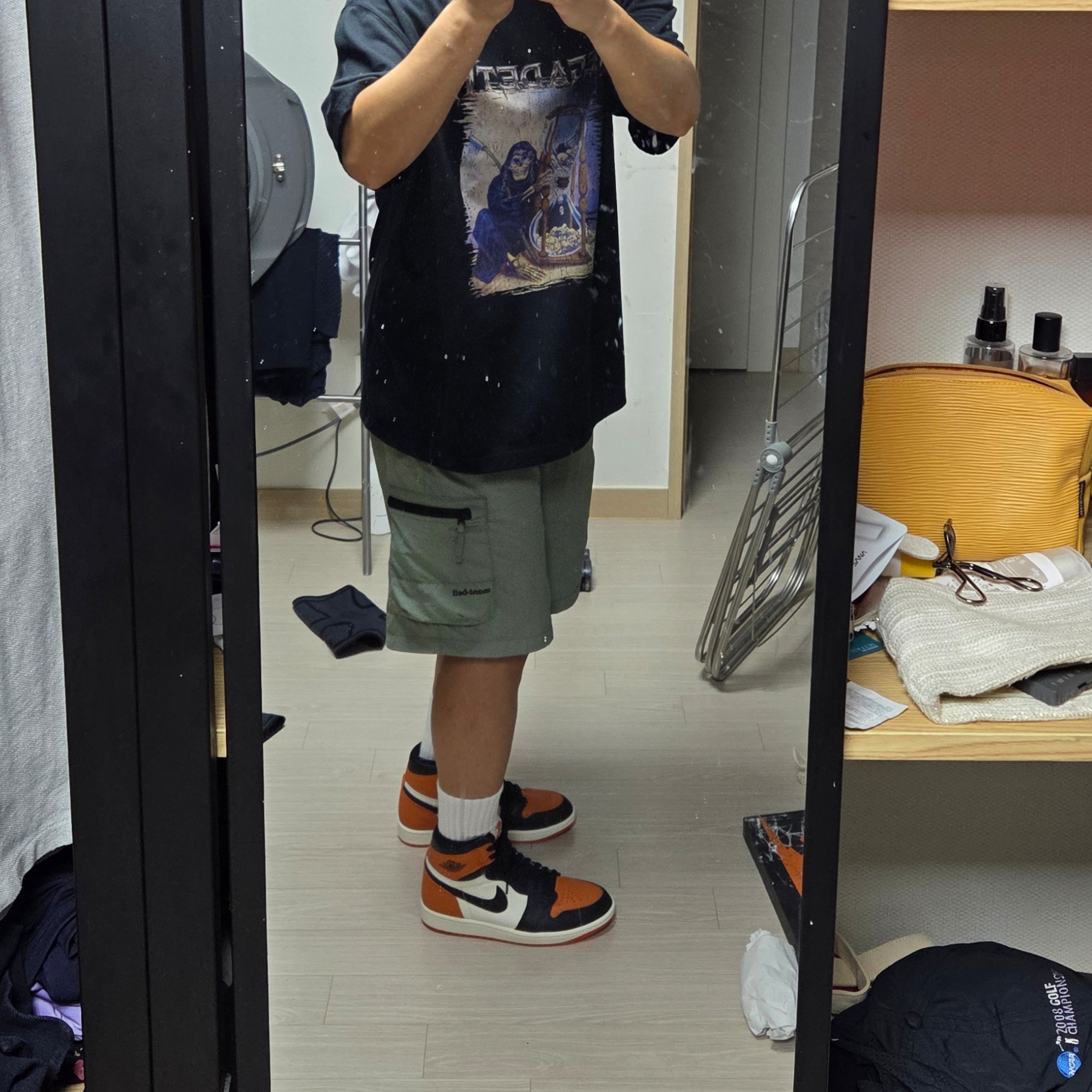 Jordan 1 Retro High OG Shattered Backboard 착용 스타일 - 2