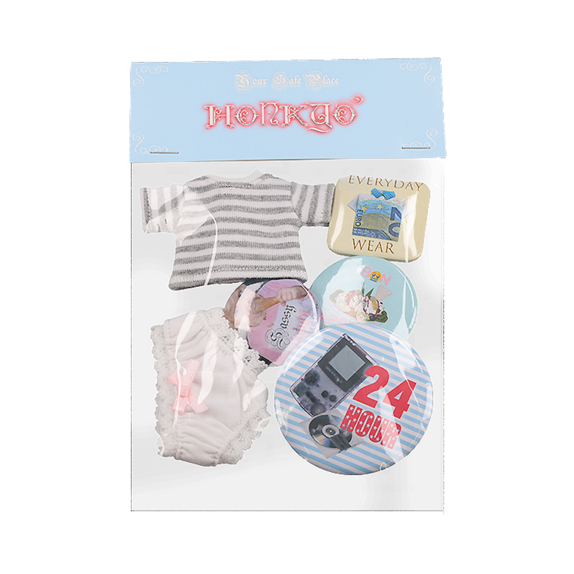 HKHS25003 Honkyo Wear Me Badge Set