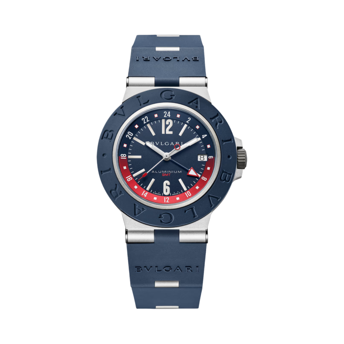 불가리 알루미늄 40mm 워치 블루(Bulgari Aluminium 40mm Watch Blue)