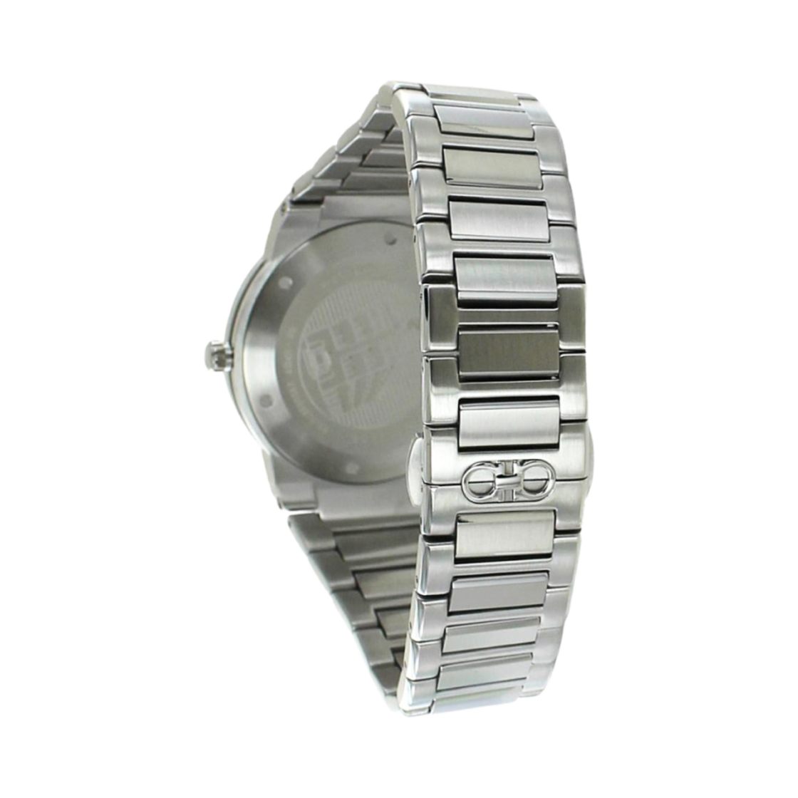 페라가모 F-80 클래식 쿼츠 41mm 그린 실버 스틸(Ferragamo F-80 Classic Quartz 41mm Green Silver Steel) - 2
