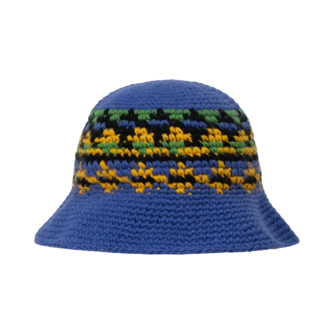 스투시 페어아일 버킷햇 블루(Stussy Fairisle Bucket Hat Blue) - 2