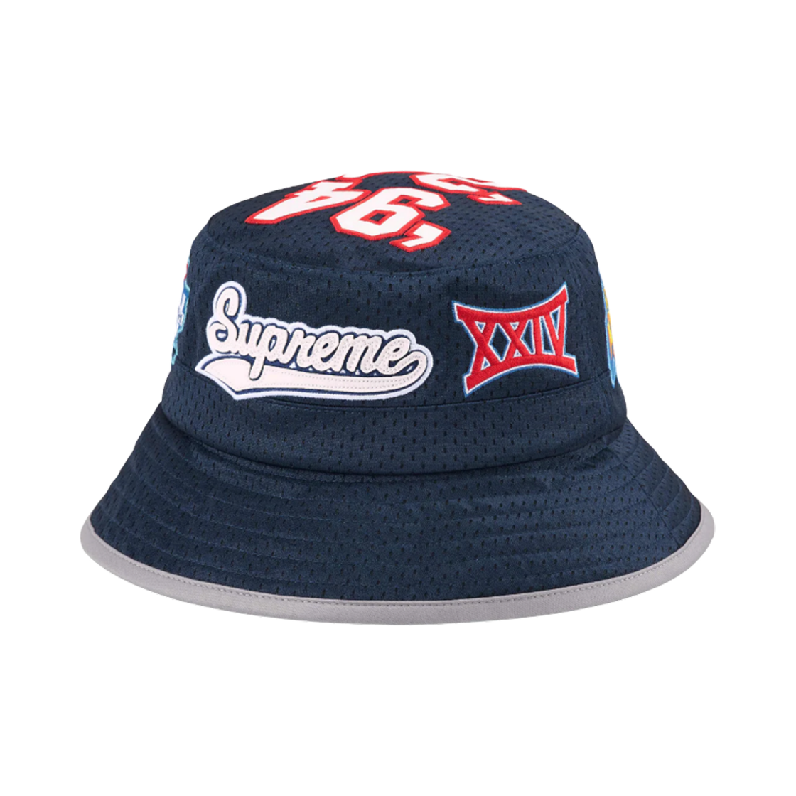 - Supreme Playoffs Mesh Crusher Navy - 25SS