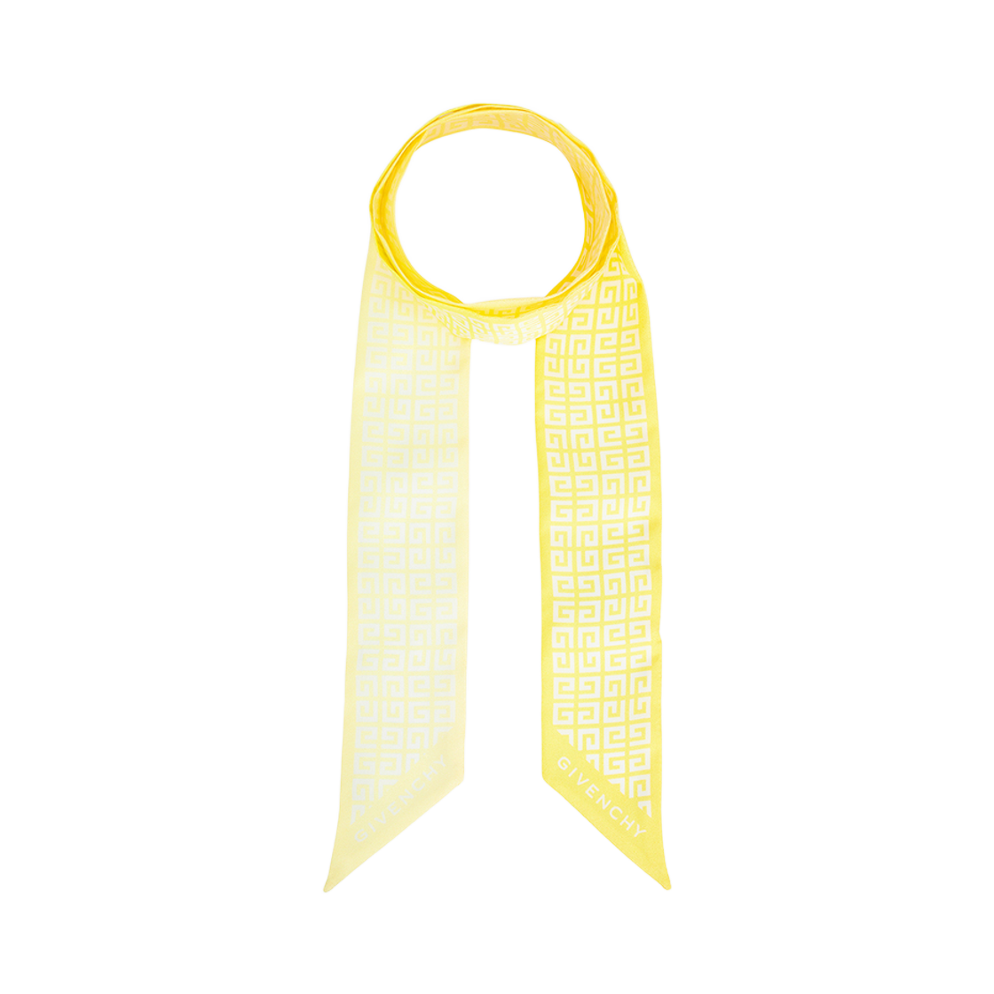 (W) 지방시 4G 실크 스카프 옐로우((W) Givenchy 4G Silk Scarf Yellow)