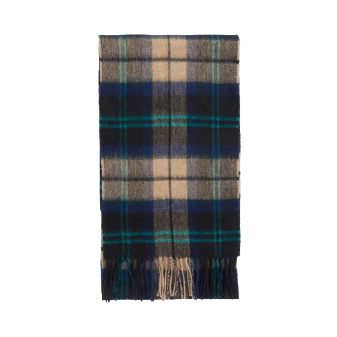 USC0002TN23 Barbour Tartan Muffler Green Loch