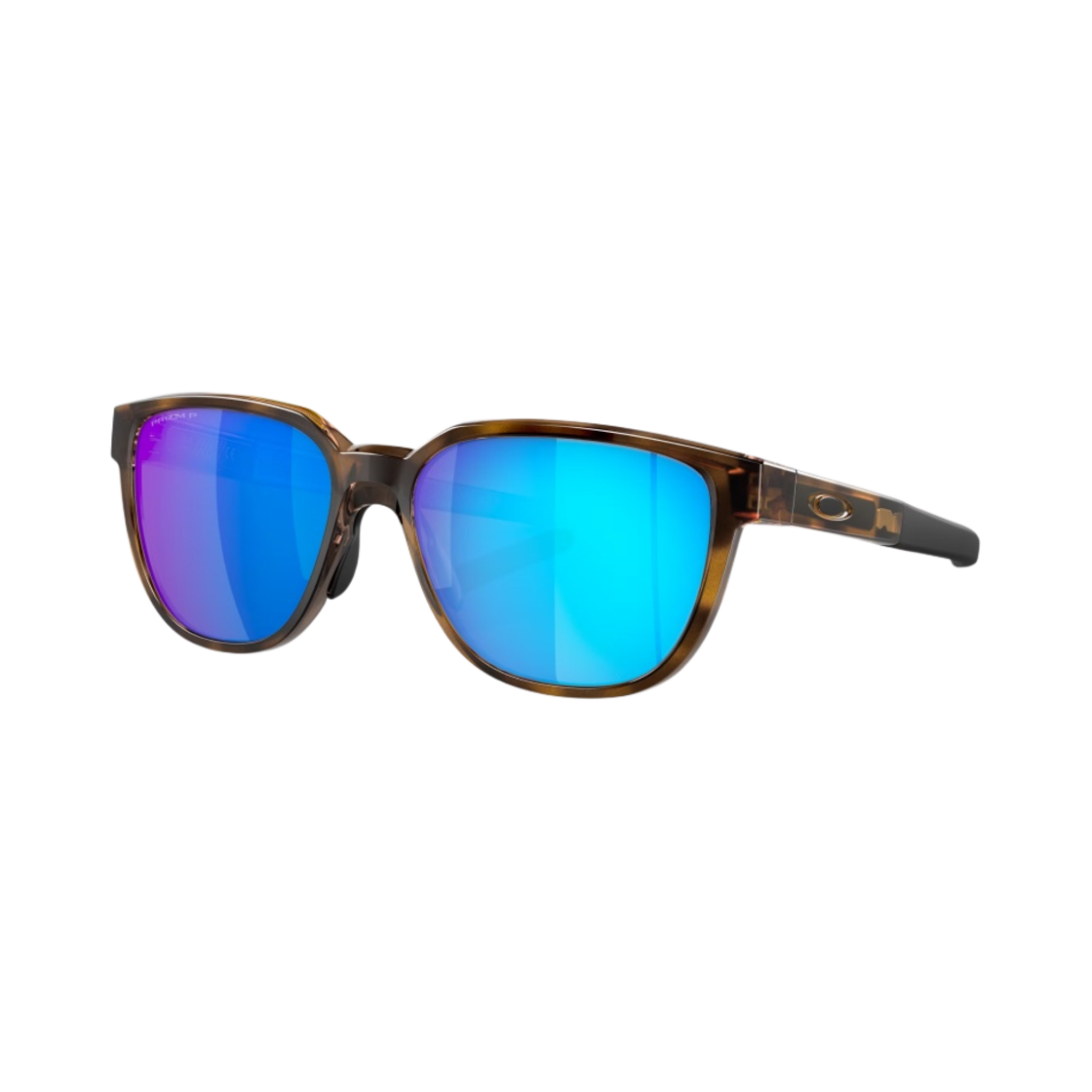 OO9250A-0457 Oakley Actuator Brown Tortoise Frame Prizm Sapphire Polarized Lenses Low Bridge Fit