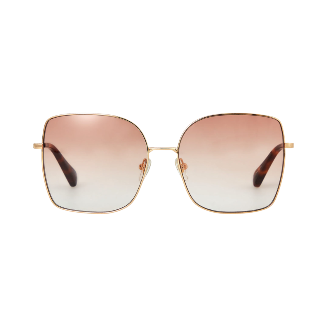 1278076001 COS x Linda Farrow Gleam Square Sunglasses Pink Gold