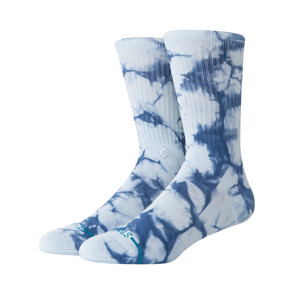 스탠스 타이드 업 크루 아이스블루