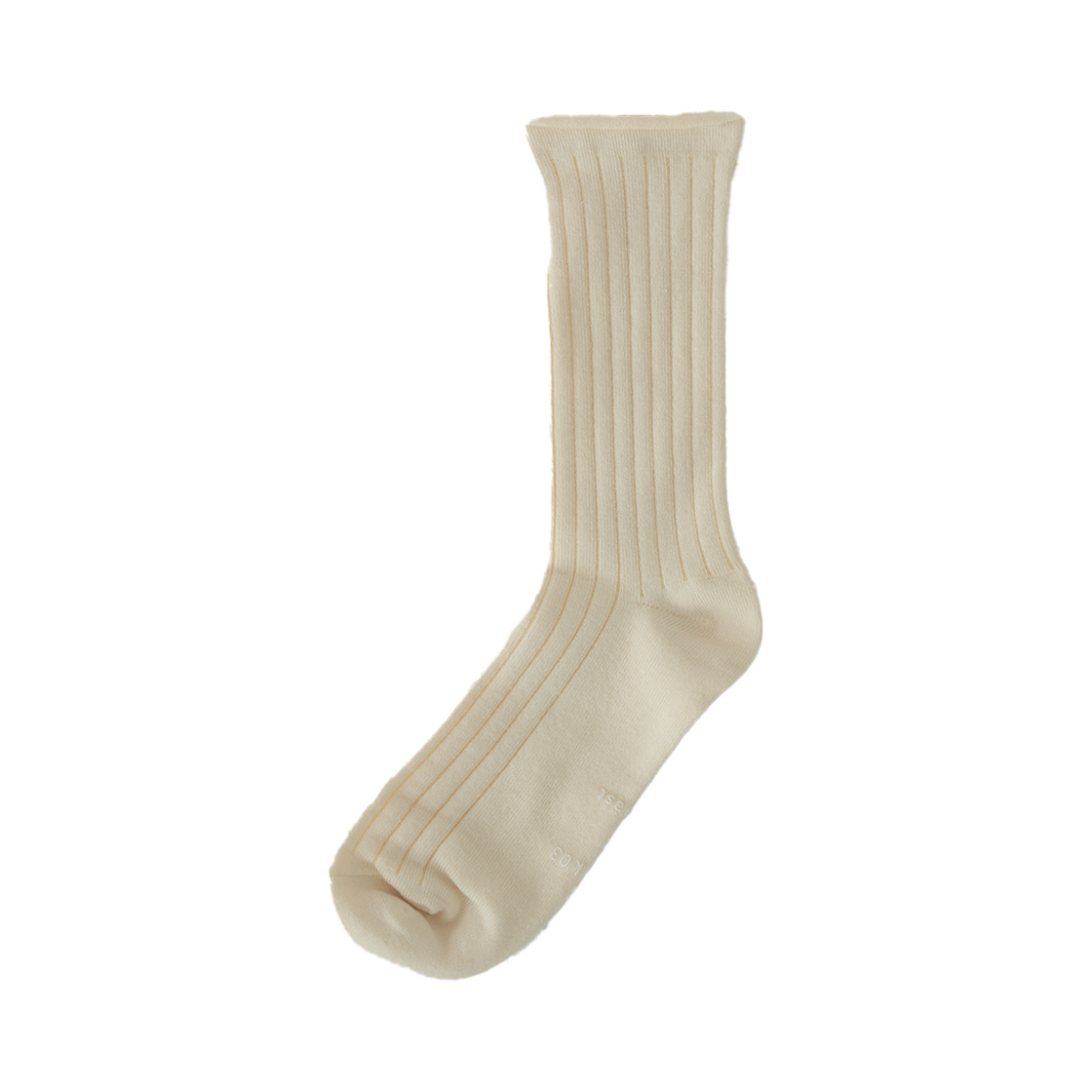 블랭크공삼 코튼 립 삭스 라이트 베이지(Blank03 Cotton Rib Socks Light Beige)