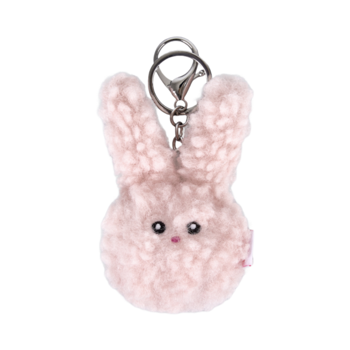 올리베 래빗 페이스 키체인 핑크(Olivet Rabbit Face Keychain Pink)