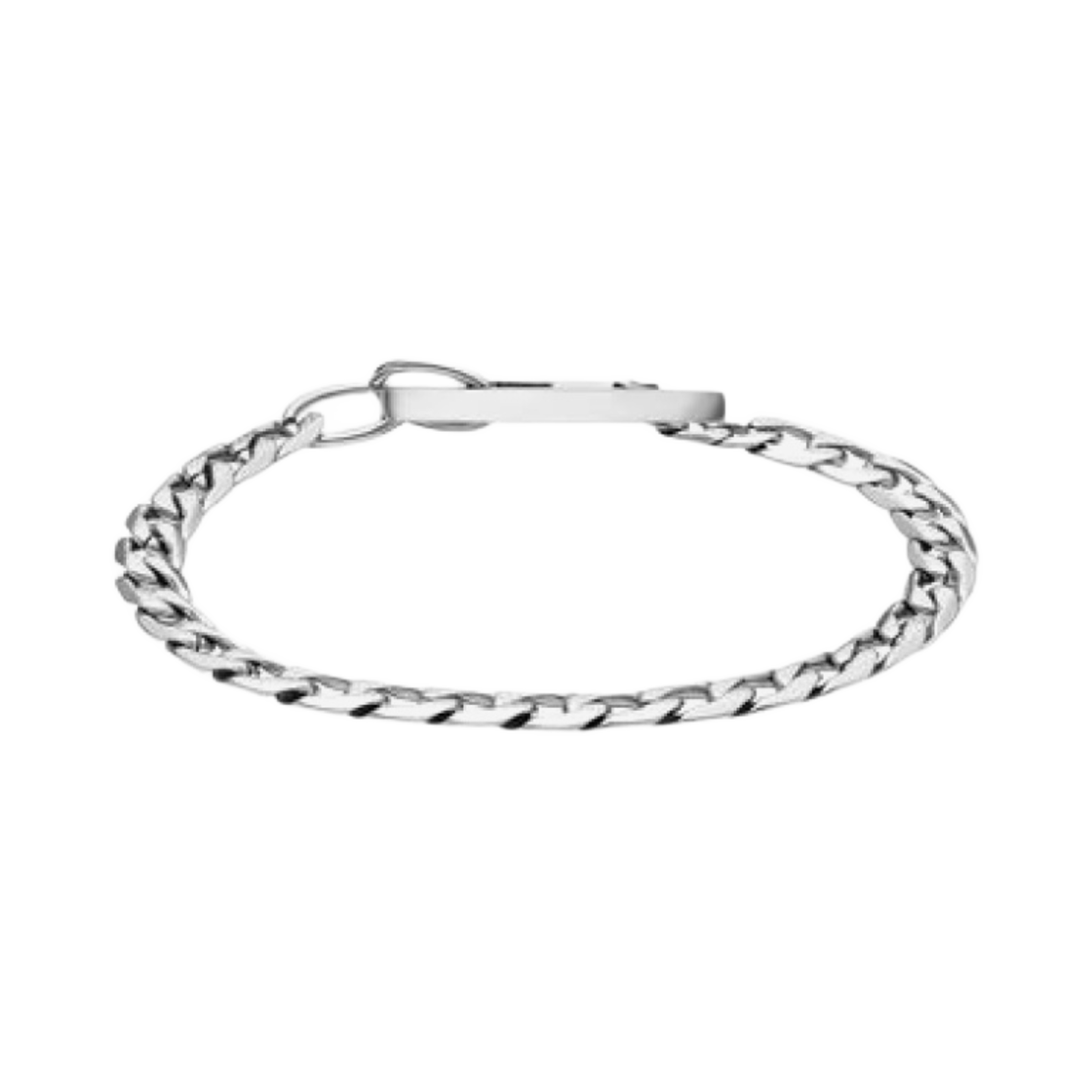 DX1496 Diesel Dx1496 Stainless Steel Chain Bracelet Silver - #2