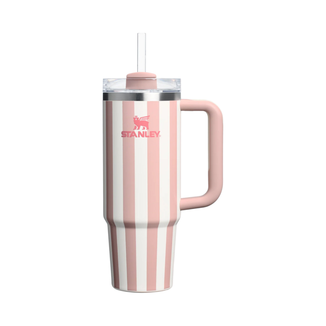 스탠리 더 퀜처 H2.0 플로우스테이트 텀블러 887ml 피치 휩 카바나 글로스(Stanley The Quencher H2.0 Flowstate Tumbler 887ml Peach Whip Cabana Gloss)