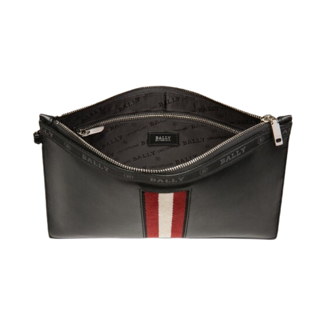발리 베너리 레더 클러치 블랙(Bally Benery Leather Clutch Black) - 3