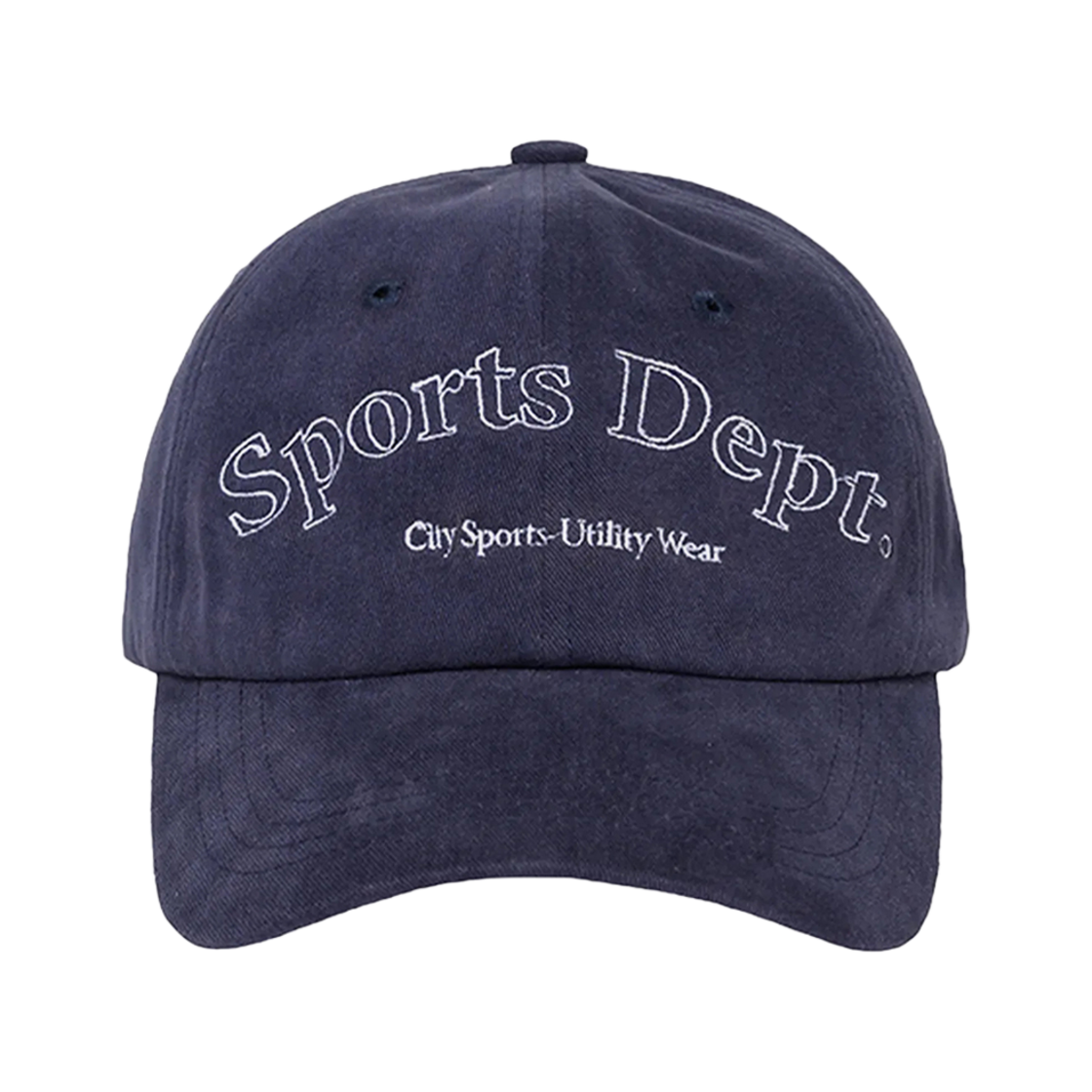 스포츠뎁트 아치 로고 볼캡 네이비(Sports Dept Arch Logo Ball Cap Navy) - 1