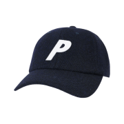 Palace Harris Tweed P 6-Panel Navy - 24FW