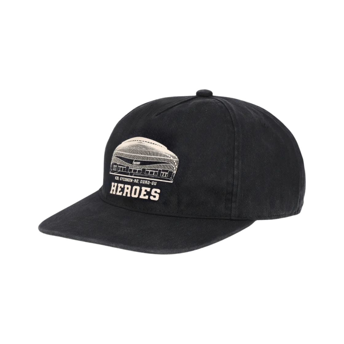 KBO 볼파크 볼캡 서울 히어로즈 블랙(KBO Ball Park Ball Cap Seoul Heroes Black)