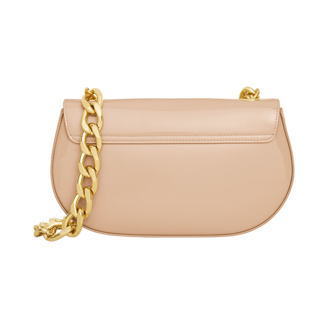 셀린느 체인 베사체 탈루라 페이턴트 카프스킨 오트 베이지(Celine Chain Besace Talulah in Patent Calfskin Oat Beige) - 3