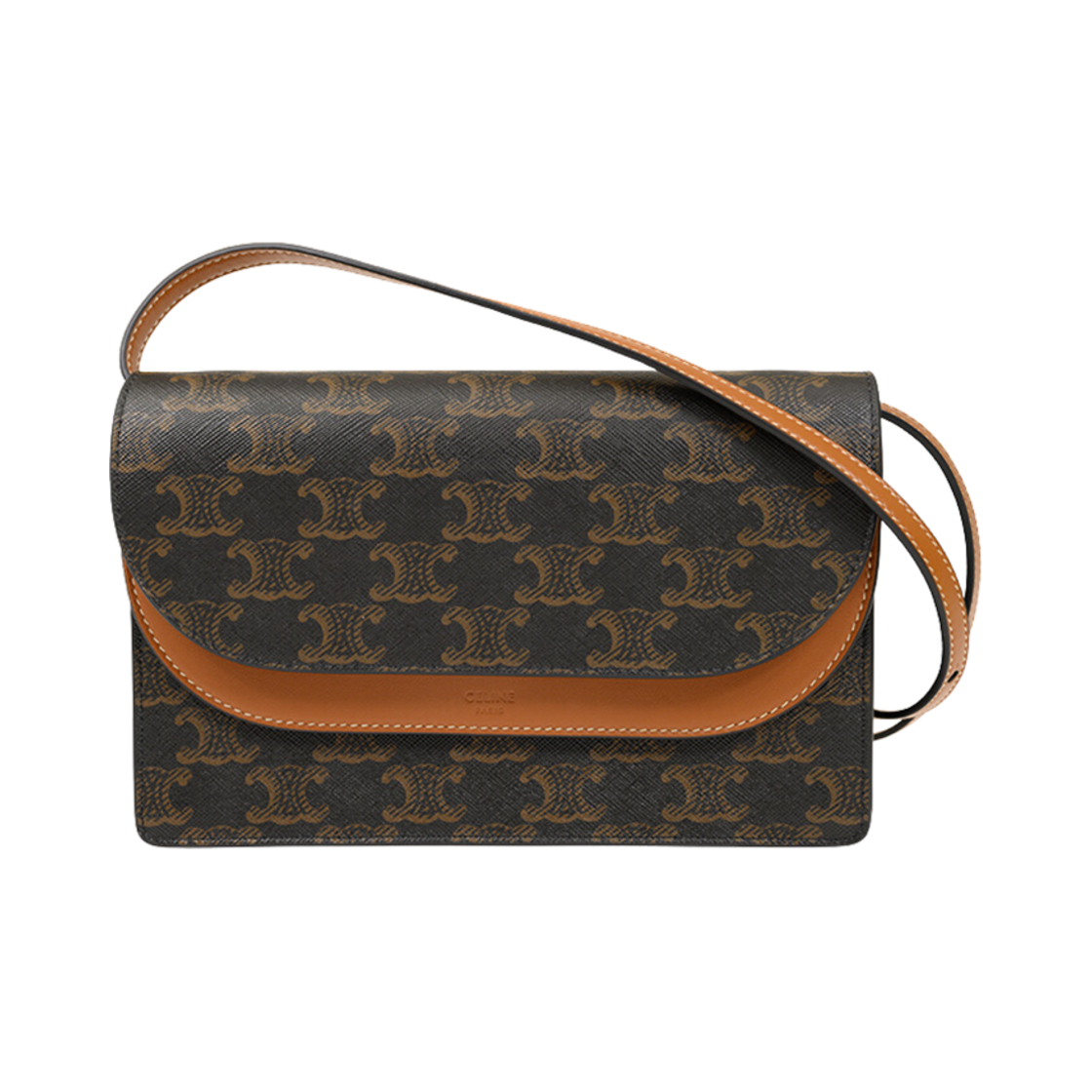셀린느 카프스킨 트리옹프 백 탄(Celine Triomphe Bag in Calfskin Tan) - 1