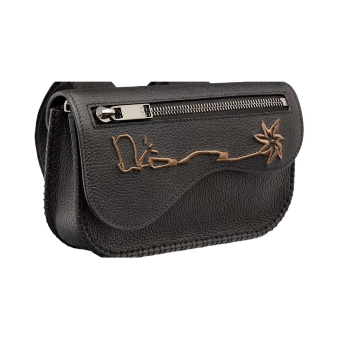 디올 x 캑터스 잭 새들 암 파우치 블랙(Dior x Cactus Jack Saddle Arm Pouch Black) - 2