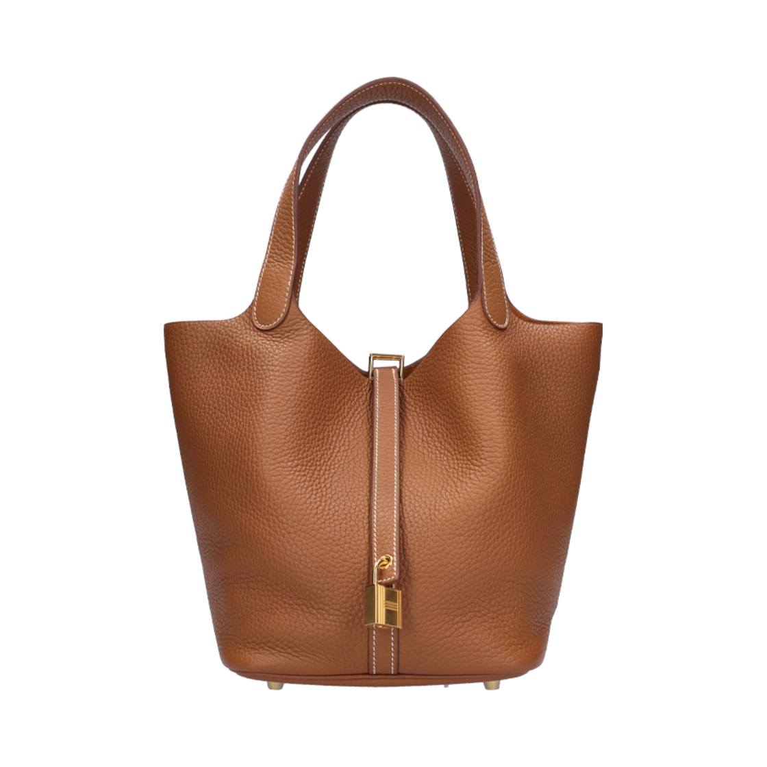 에르메스 H060991CC37 피코탄 락 22 백 클레망스 골드 금장(Hermes Picotin Lock 22 Bag Clemence & Palladium Gold)