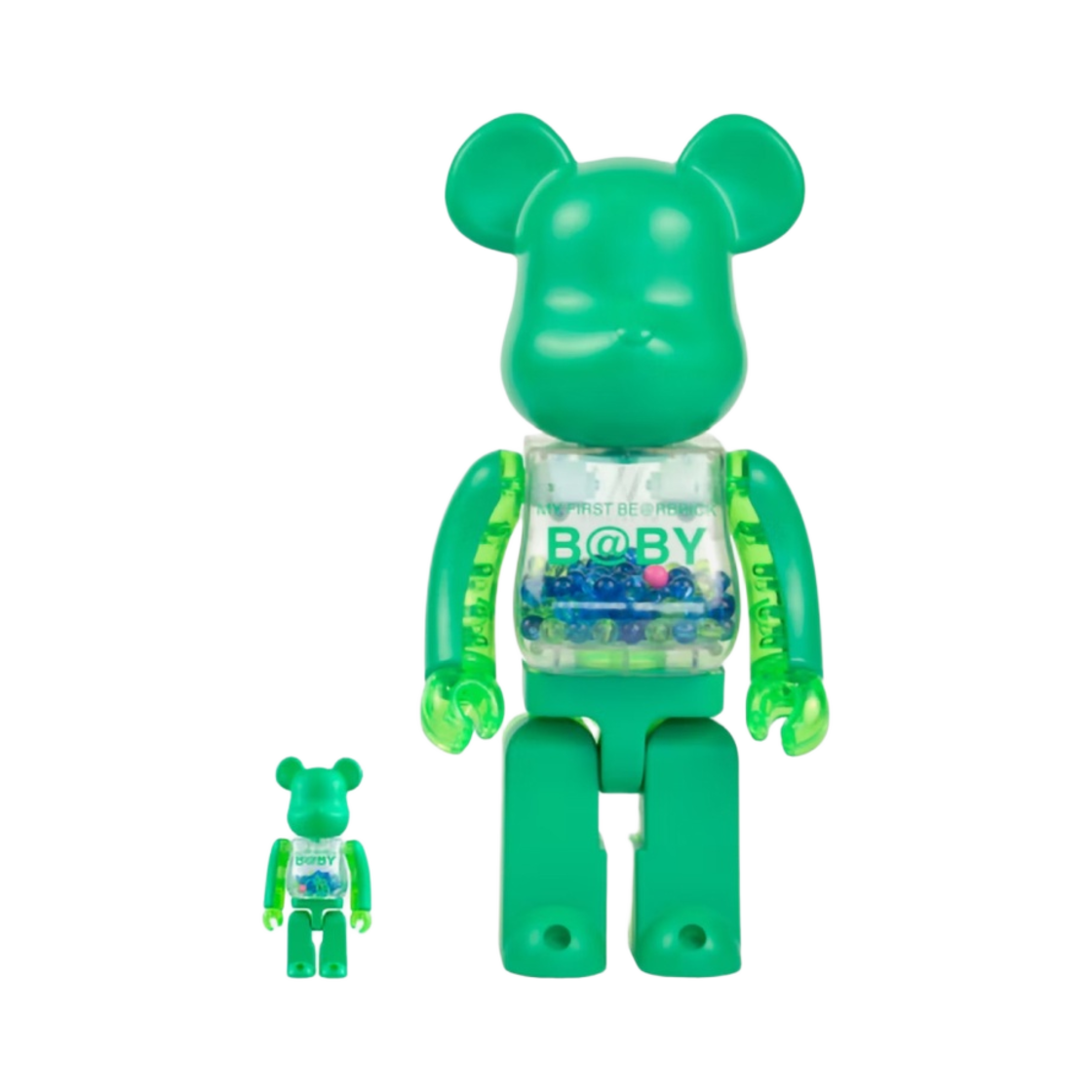 베어브릭 x WF 패션 마이 퍼스트 베어브릭 베이비 100% & 400% 세트(Bearbrick x WF Fashion My First Bearbrick Baby 100% & 400% Set) - 1