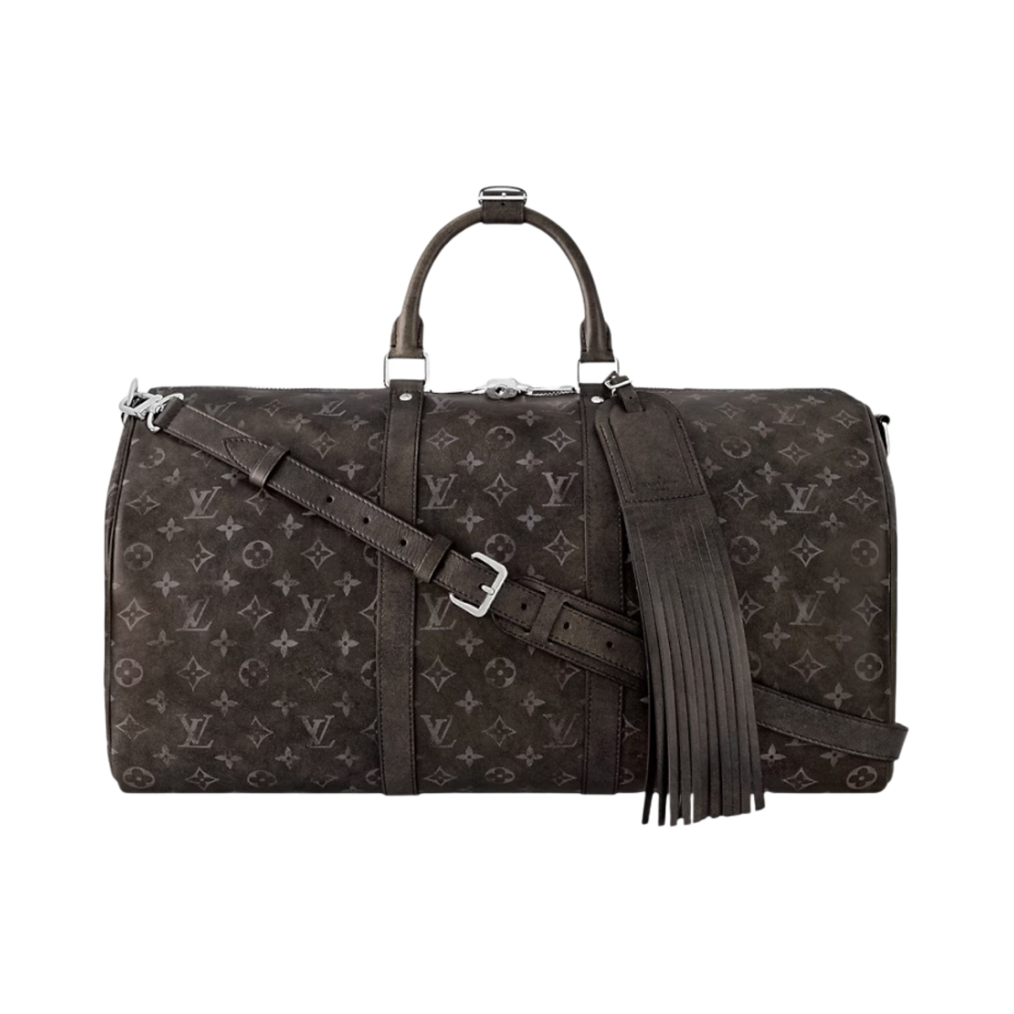 루이비통 키폴 반둘리에 50 모노그램 블랙 화이트