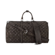 Louis Vuitton Keepall Bandouliere 50 Monogram Black White