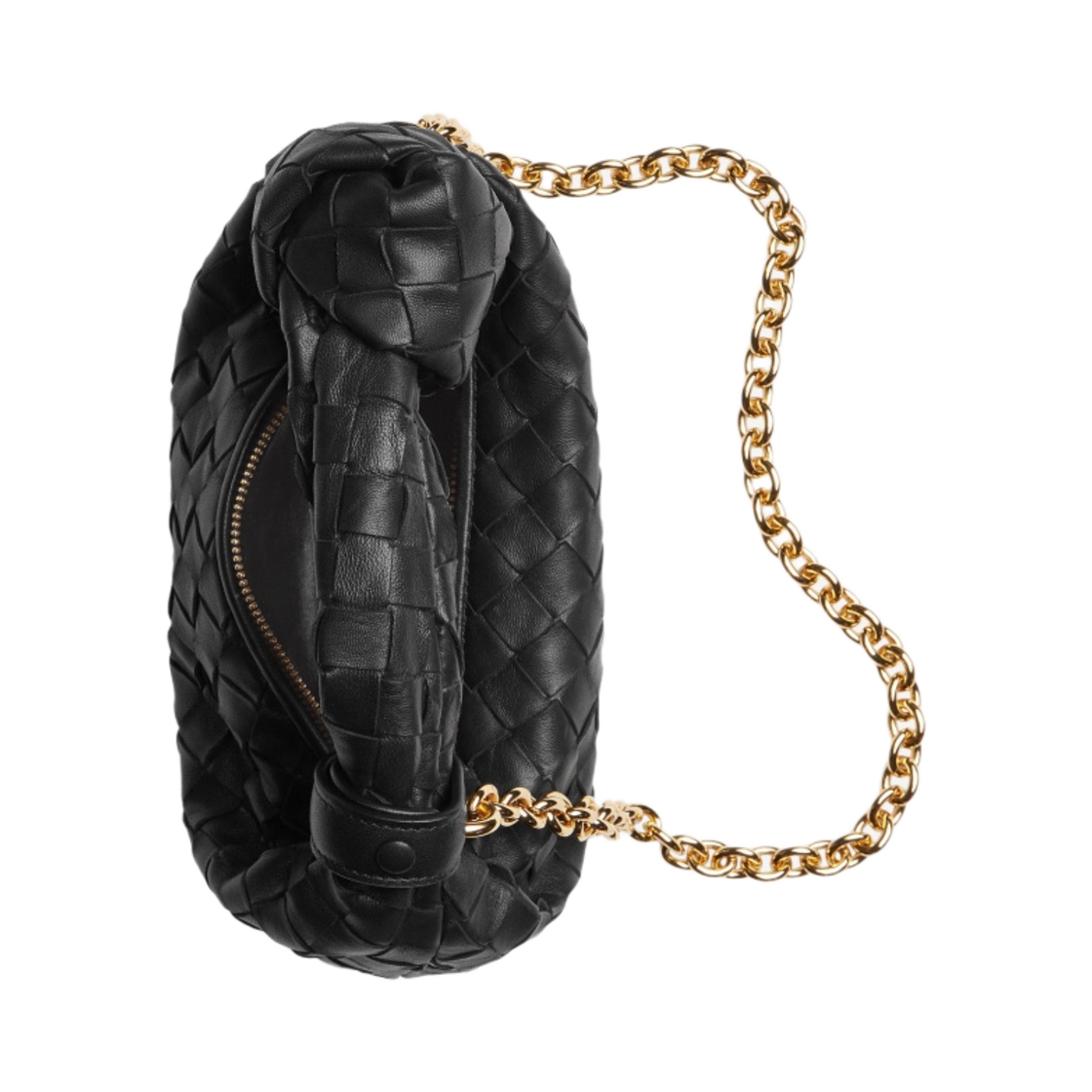 보테가 베네타 미니 레더 조디백 블랙(Bottega Veneta Mini Leather Jodie Black) - 3