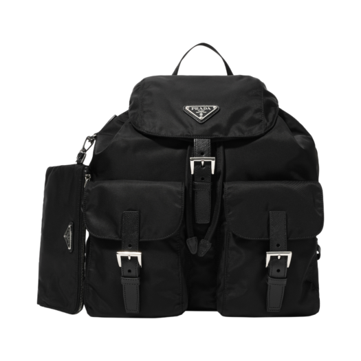1BZ811-V44/RV44-F0002 Prada Re-Nylon Medium Backpack Black