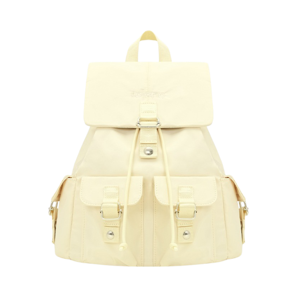 lr_006 Leterie Pocket Backpack Ivory