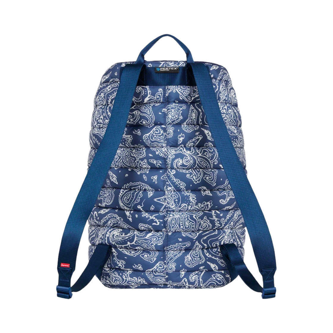 슈프림 퍼퍼 백팩 블루 페이즐리 - 22FW(Supreme Puffer Backpack Blue Paisley - 22FW) - 3