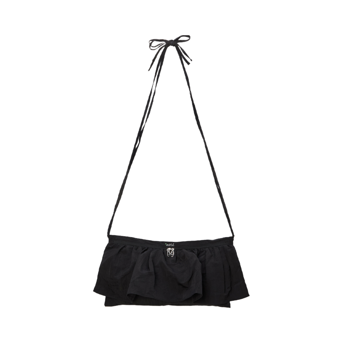 아떼바네사브루노 프릴 레이어드 & 숄더백 블랙