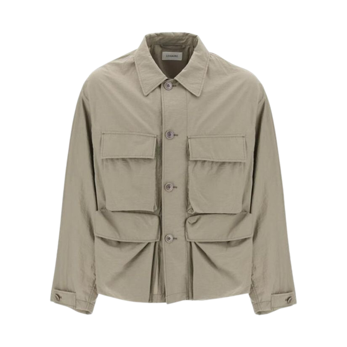 OW1059-LF1234-641 Lemaire Light Field Jacket Dusty Khaki