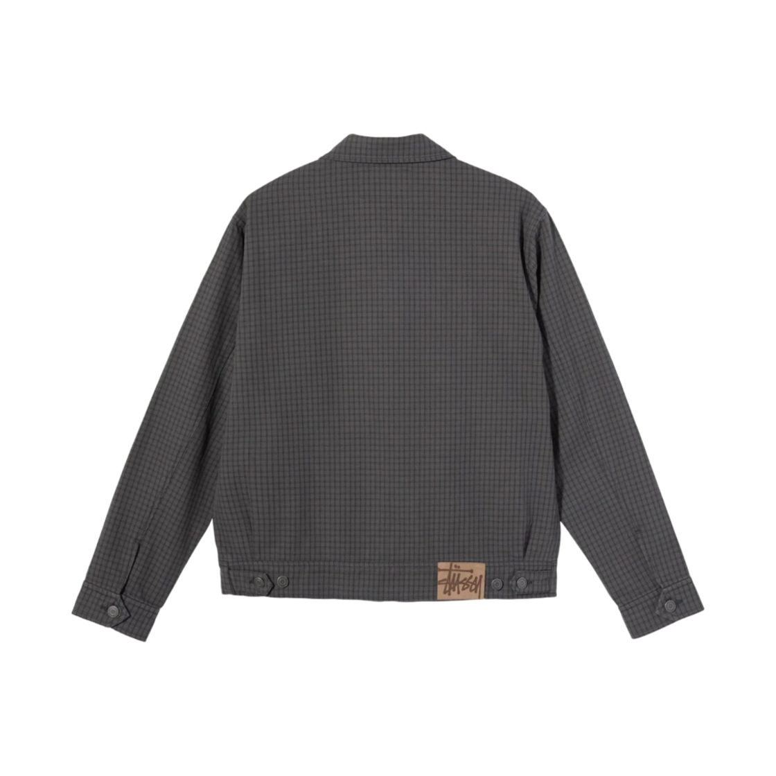스투시 체크 개러지 자켓 그레이(Stussy Check Garage Jacket Grey) - 2