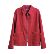 Curated Parade Rule Jacket Smoky Red
