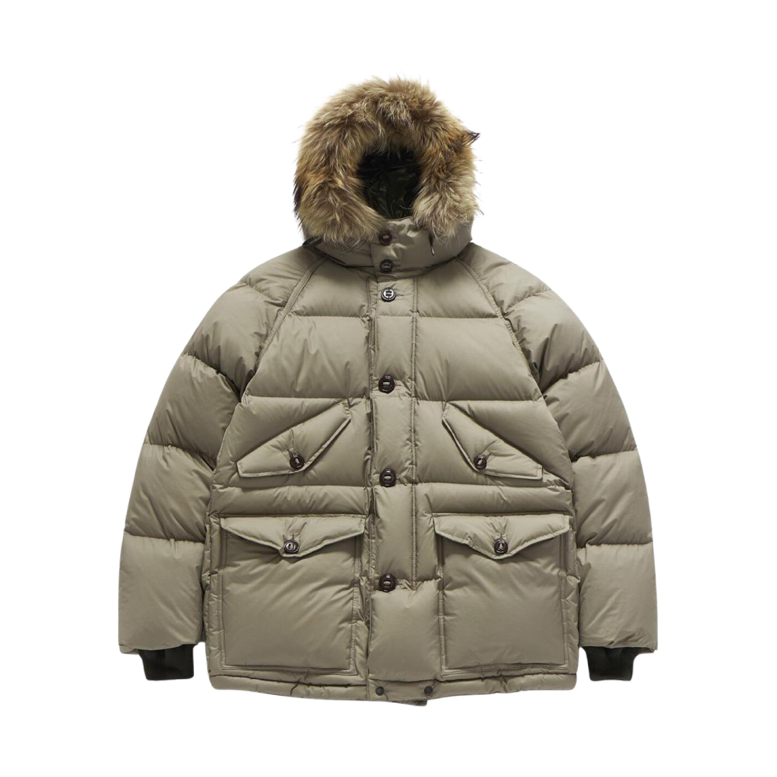 - Eastlogue Expedition Down Parka Sand Beige