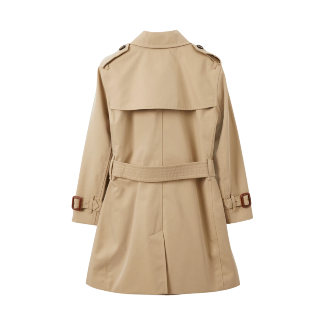 (키즈) 버버리 개버딘 트렌치 코트 허니((Kids) Burberry Gabardine Trench Coat Honey) - 2