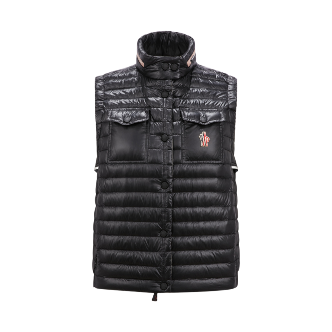 J1-098-1A00014-539YL-999 (W) Moncler Grenoble Padding Vest Black - 24SS