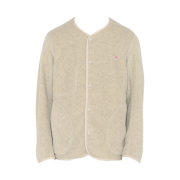 Danton Fleece Collarless Jacket Marble