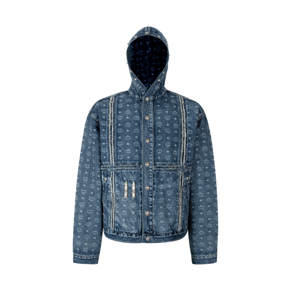 떠그 클럽 x MCM 불렛 데님 자켓 블루(Thug Club x MCM Bullet Denim Jacket Blue)