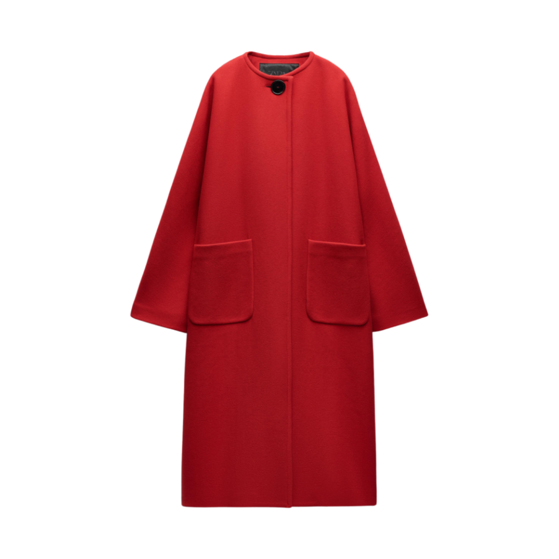 ●完売品●ZARA●MANTECOウールスリットコーZWCOLLECTION●S NWT ZARA ZW Collection Tailored Plaid Manteco Wool Coat Gray