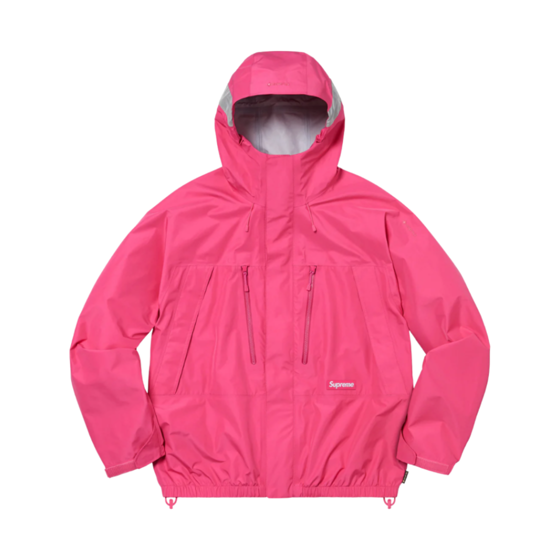 슈프림 고어텍스 테이프드 심 쉘 자켓 핑크 - 24FW