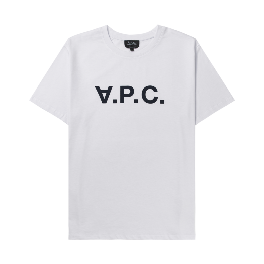 A.P.C. VPC T-Shirt White Dark Navy