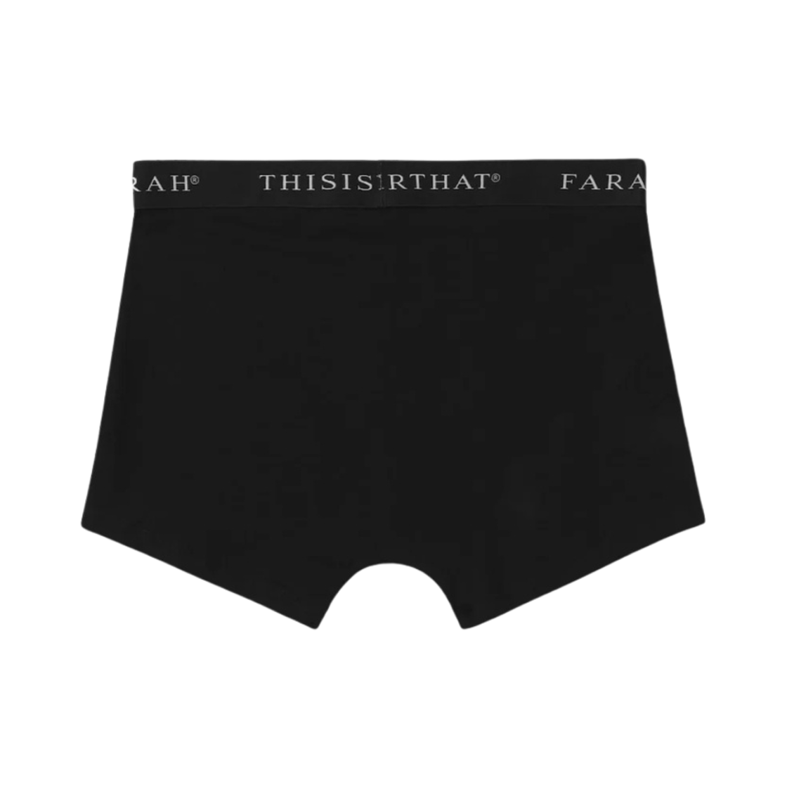 디스이즈네버댓 x 파라 박서 브리프 블랙 그레이 (2개입)(Thisisneverthat x Farah Boxer Briefs Black Grey (2 Pack)) - 4