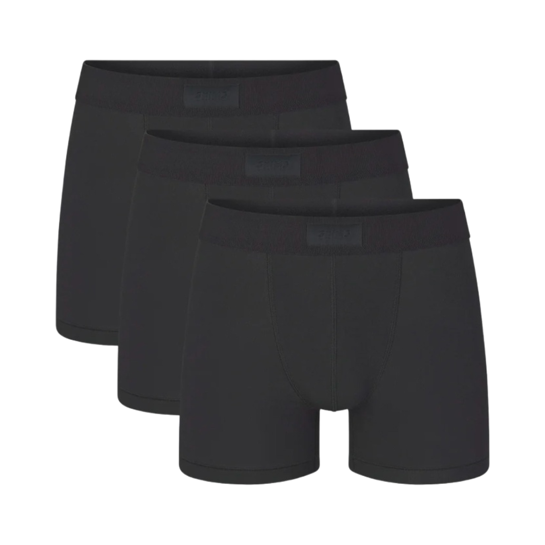 스킴스 코튼 3 박서 브리프 3팩 오닉스(Skims Cotton 3 Boxer Brief 3-Pack Onyx)